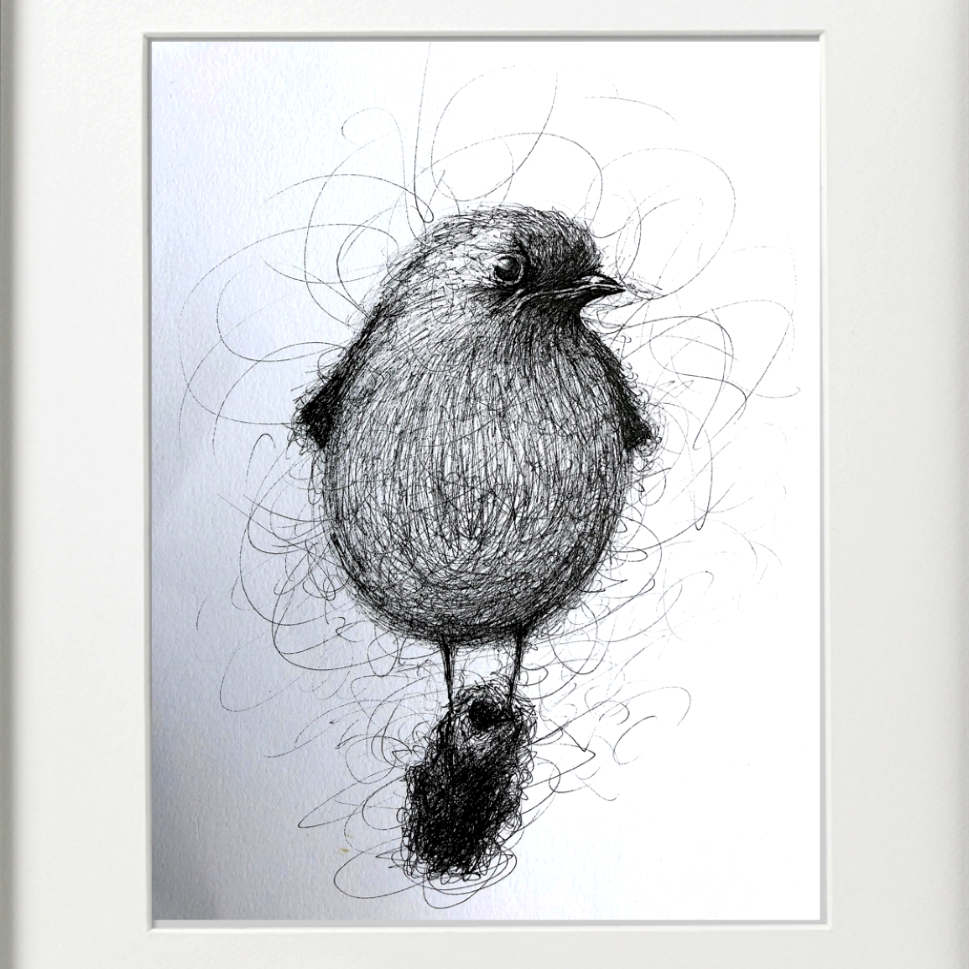 ROBIN PEN & INK - LIMITED EDITION PRINT