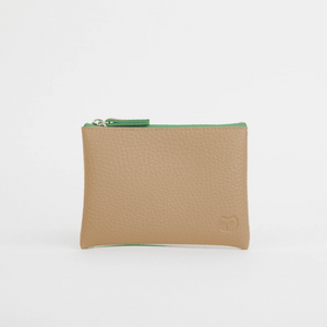 TAWNY COIN PURSE - SANDY BEIGE