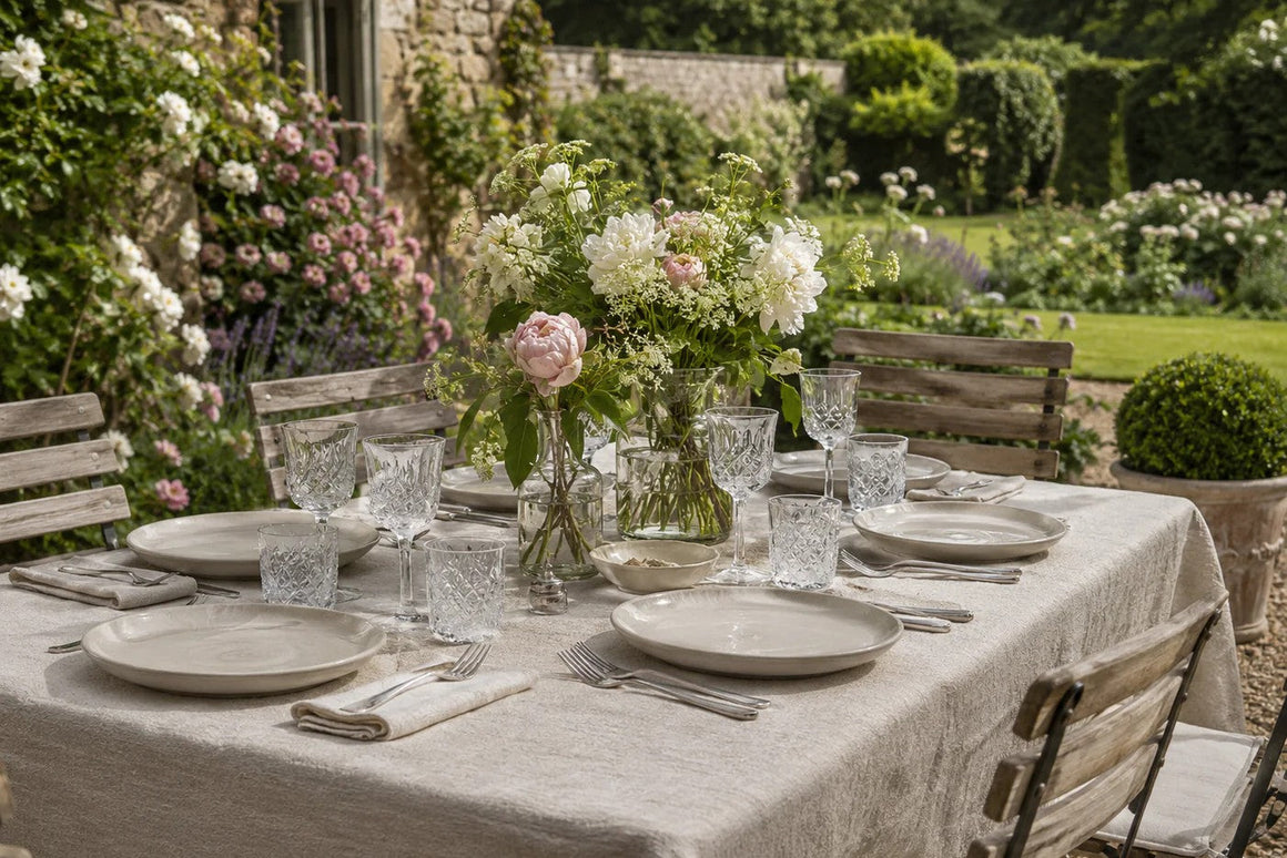 GATHER AROUND THE TABLE | EMMA BRITTON GLASSWARE | FEATHER AND TWIGS
