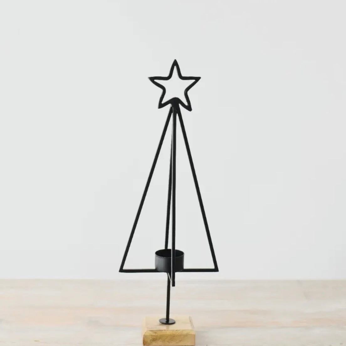 CHRISTMAS TREE TEA-LIGHT HOLDER