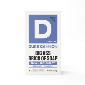 BIG ASS BRICK OF SOAP - NAVAL DIPLOMACY BY DUKE CANNON
