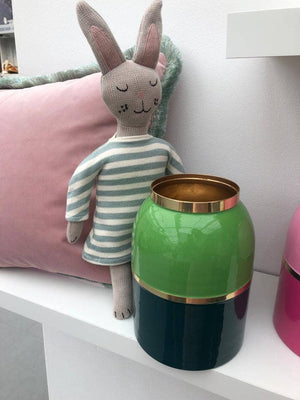 ORGANIC COTTON KNITTED BUNNY DOLL PLUSH TOY - 42cm