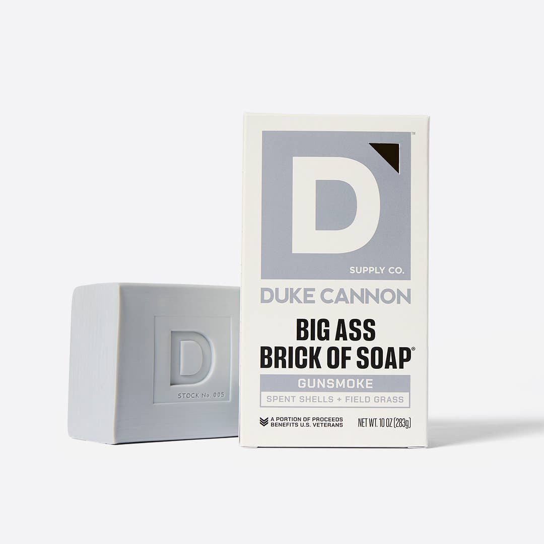 BIG ASS BRICK OF SOAP - GUN SMOKE