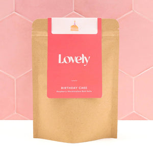 BATH SALTS - BIRTHDAY CAKE - RASPBERRY MARSHMALLOW