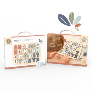 SPEEDY MONKEY ALPHABET PUZZLE - WOODEN TOY