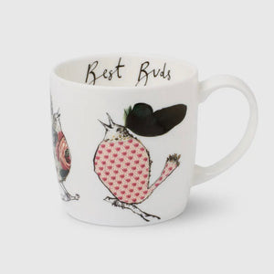 BONE CHINA MUGS BY ANNA WRIGHT