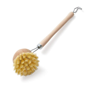 WOODEN DISH BRUSH WITH REPLACEMENT HEAD