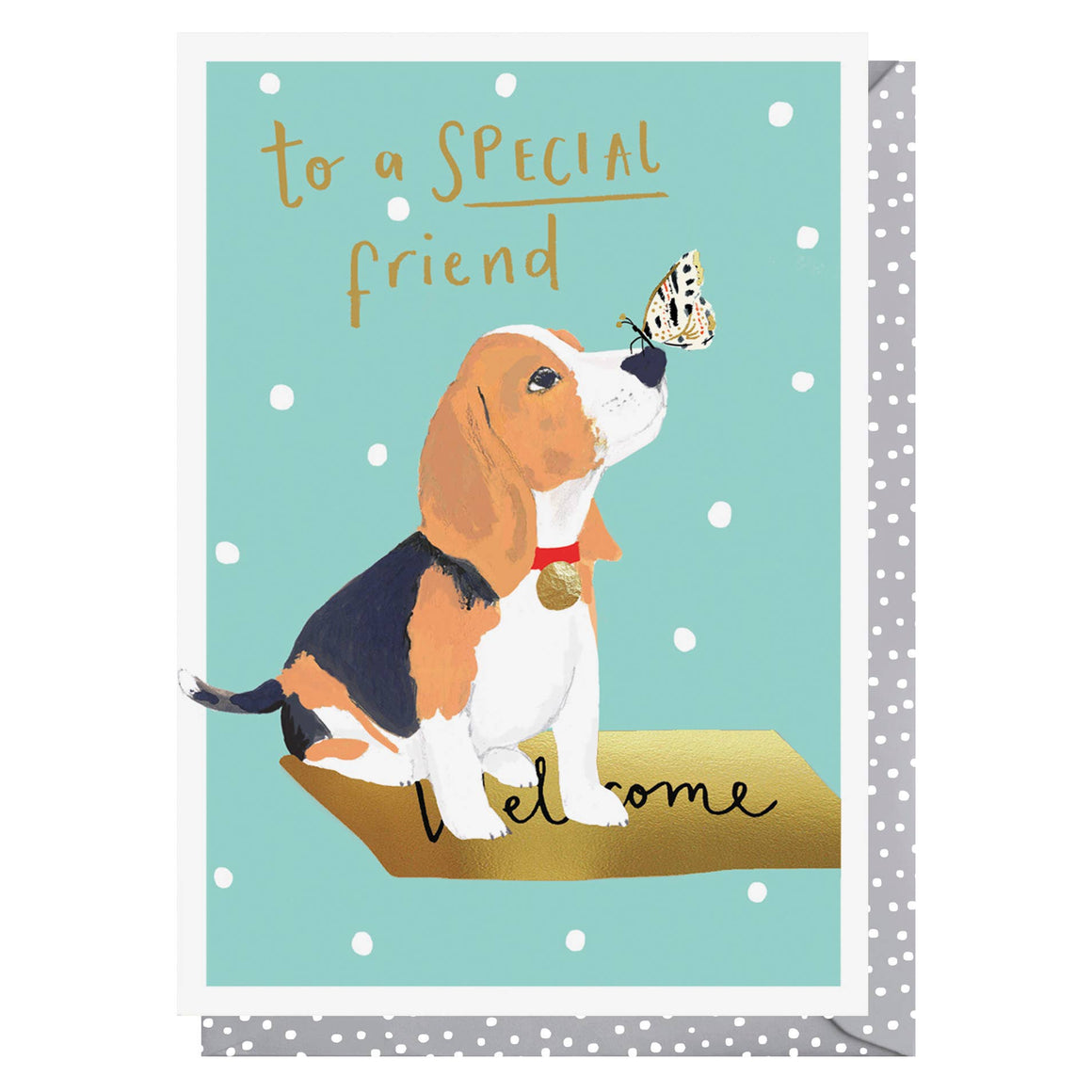 Special Friend Dog | Friend Birthday Card | Animal Cards