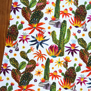 DESERT CACTUS TEA TOWEL - BY FREYA SNOW