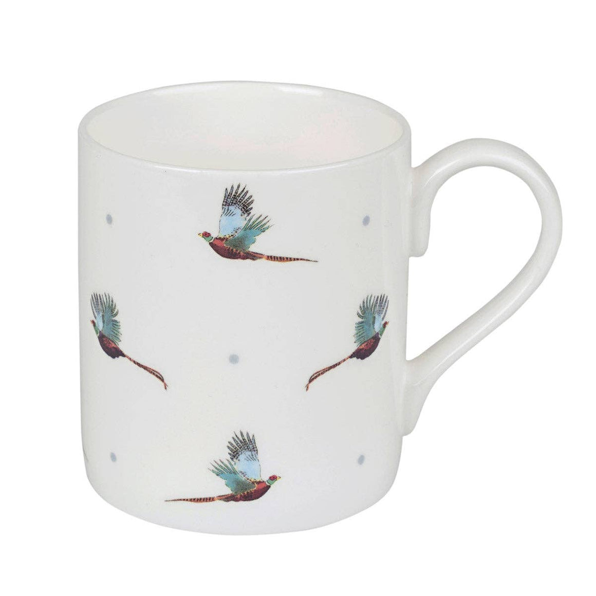 FLYING PHEASANT FINE BONE CHINA MUG - LARGE
