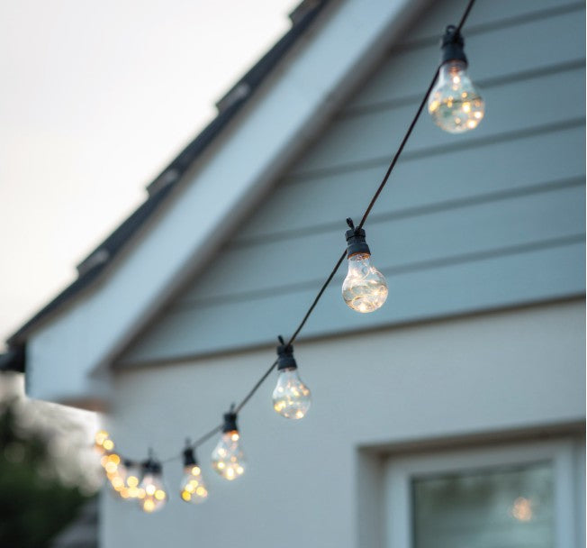 FESTOON LIGHTS - 20 SOLAR BULBS - DIRECT DESPATCH - Feather & Twigs