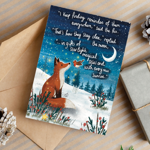 'REMINDERS' - 2025 CHRISTMAS CARD FROM FOX UNDER THE MOON