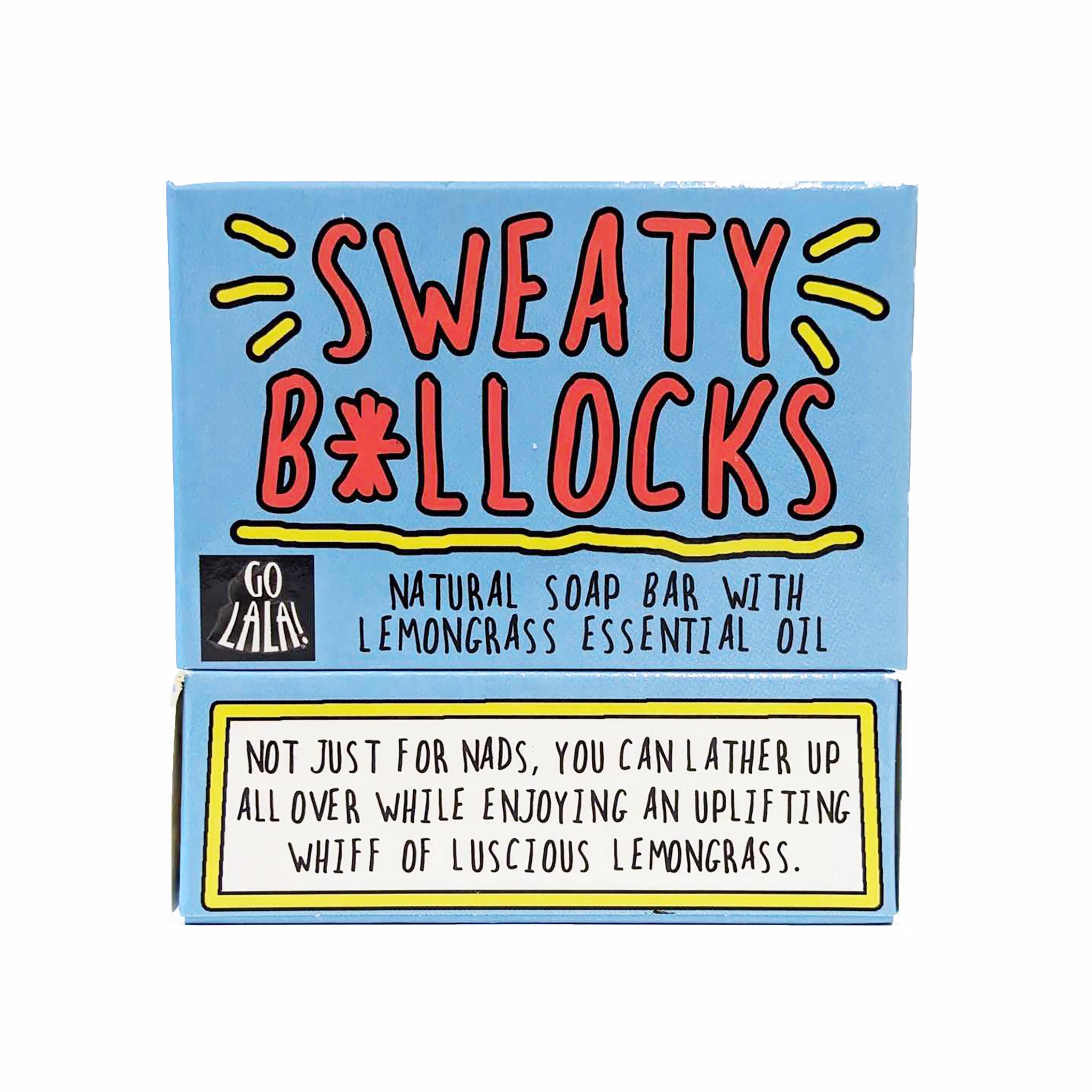 Sweaty B*llocks Soap Lemongrass Funny Gift - Feather & Twigs