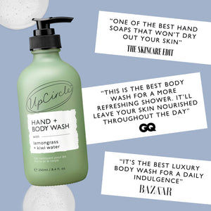 100% NATURAL VEGAN SOAP - HAND AND BODY WASH WITH KIWI WATER