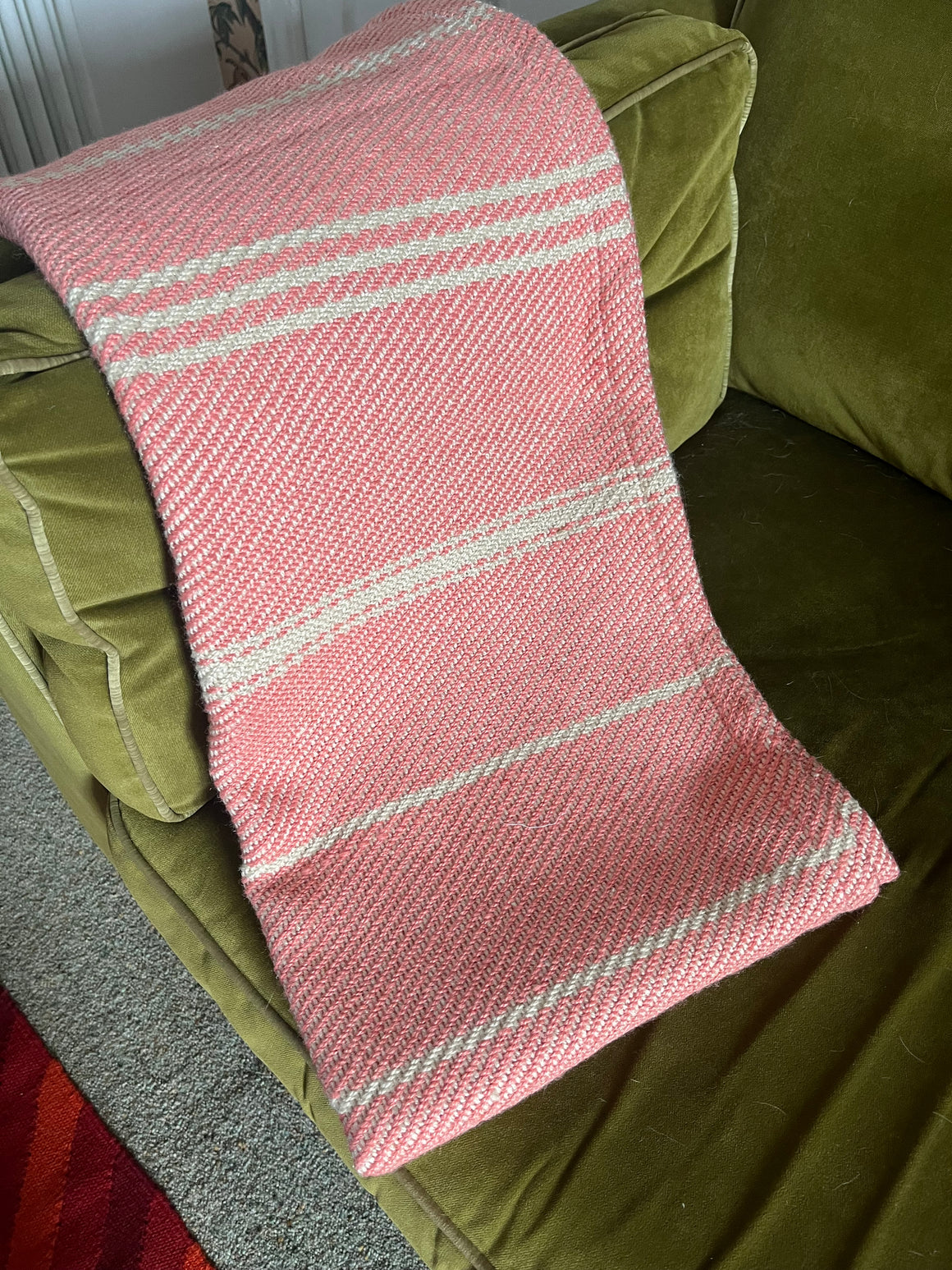 OXFORD STRIPE BLANKET - VARIOUS COLOURS