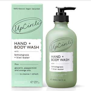 100% NATURAL VEGAN SOAP - HAND AND BODY WASH WITH KIWI WATER