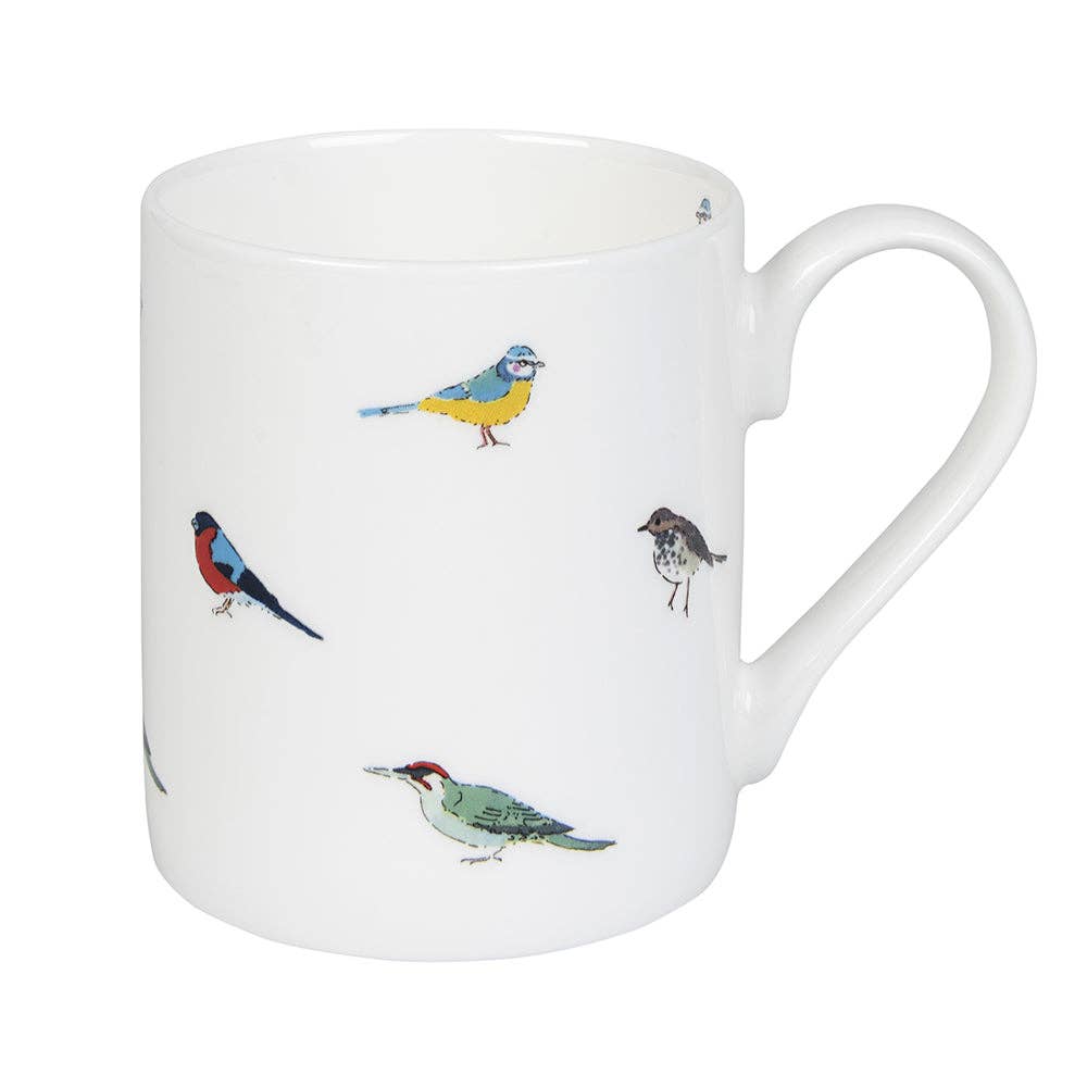 GARDEN BIRDS FINE BONE CHINA MUG COLLECTION