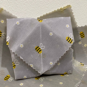 REUSABLE BEESWAX SOAP WRAP - BUSY BEES