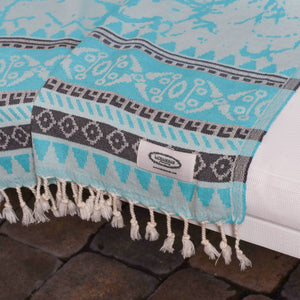 *EXCLUSIVE -PESHTEMAL PURE COTTON BEACH TOWEL