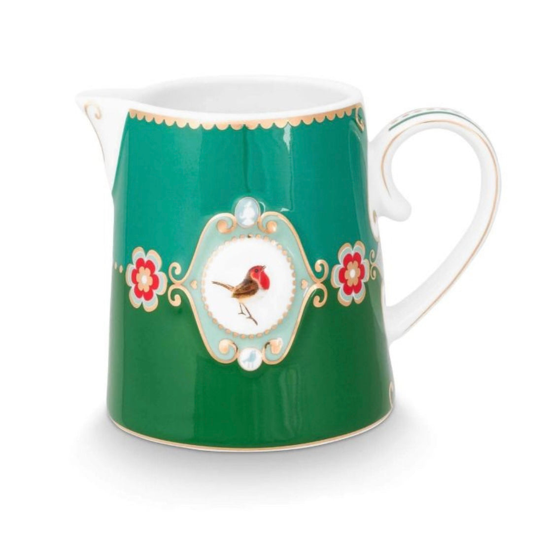 PIP STUDIO LOVE BIRDS GREEN SMALL JUG
