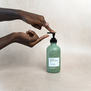 100% NATURAL VEGAN SOAP - HAND AND BODY WASH WITH KIWI WATER