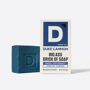 BIG ASS BRICK OF SOAP - NAVAL DIPLOMACY BY DUKE CANNON