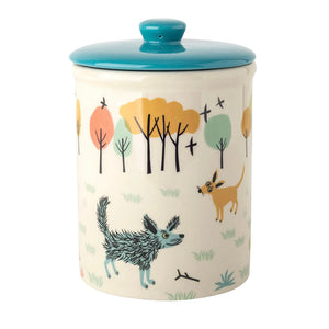 CAT OR DOG STORAGE JAR BY HANNAH TURNER