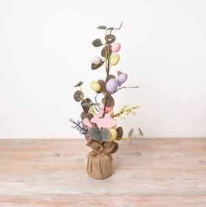 ARTIFICIAL EASTER EGG TREE - 50cm