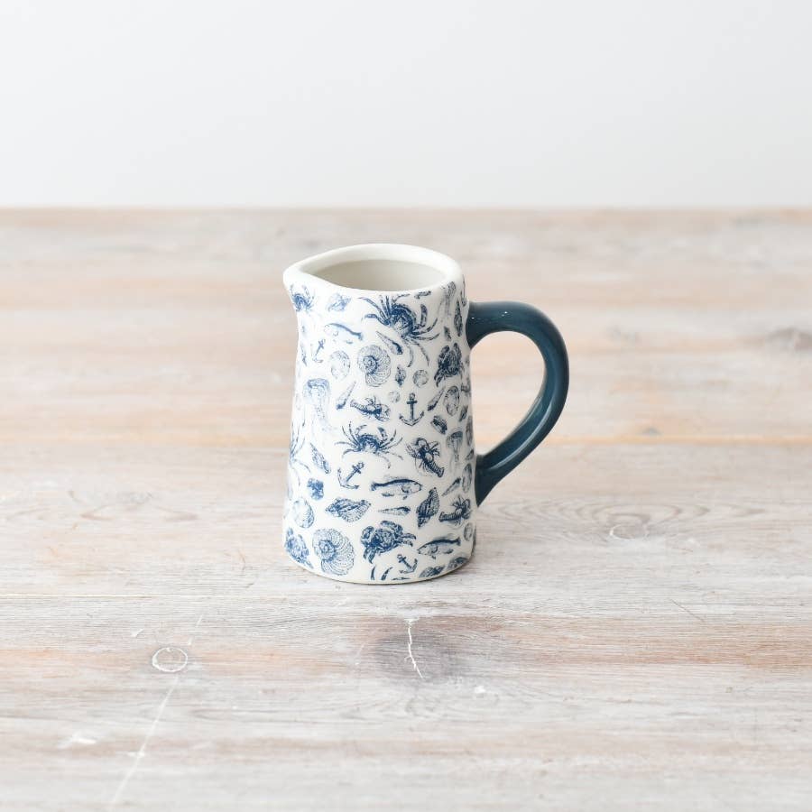 COASTAL DESIGN MINI JUG - 8.8cm