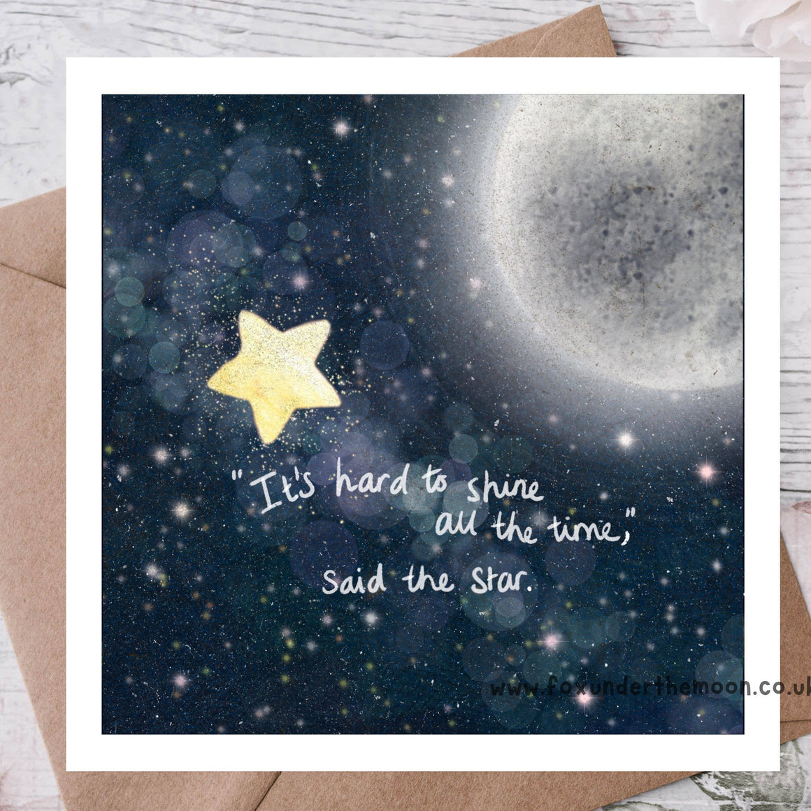 'STAR’ - GREETING CARD