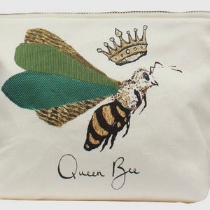 ANNA WRIGHT QUEEN BEE MAKEUP/COSMETIC BAG