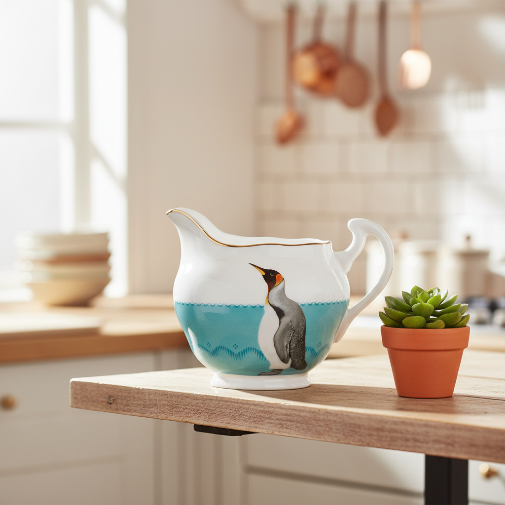 PENGUIN JUG BY YVONNE ELLEN