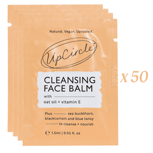NATURAL CLEANSING BALM MAKEUP REMOVER WITH OAT + VITAMIN E