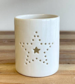 DOTTED TEA-LIGHT HOLDER, 6cm
