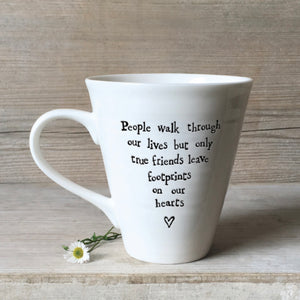 PORCELAIN FRIENDSHIP MUGS - VARIOUS MESSAGES