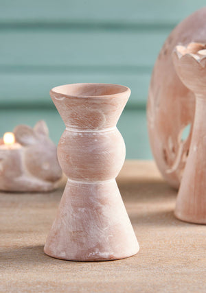 TERRACOTTA ANARKOLI CANDLE HOLDER