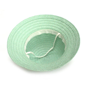CHILDREN'S RABBIT HAT AND MATCHING BAG WITH STRAP - GREEN