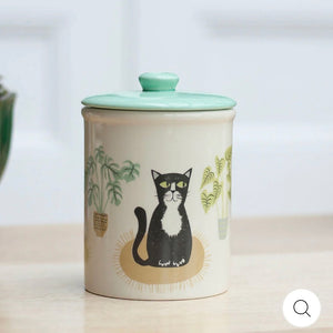 CAT STORAGE JAR BY HANNAH TURNER