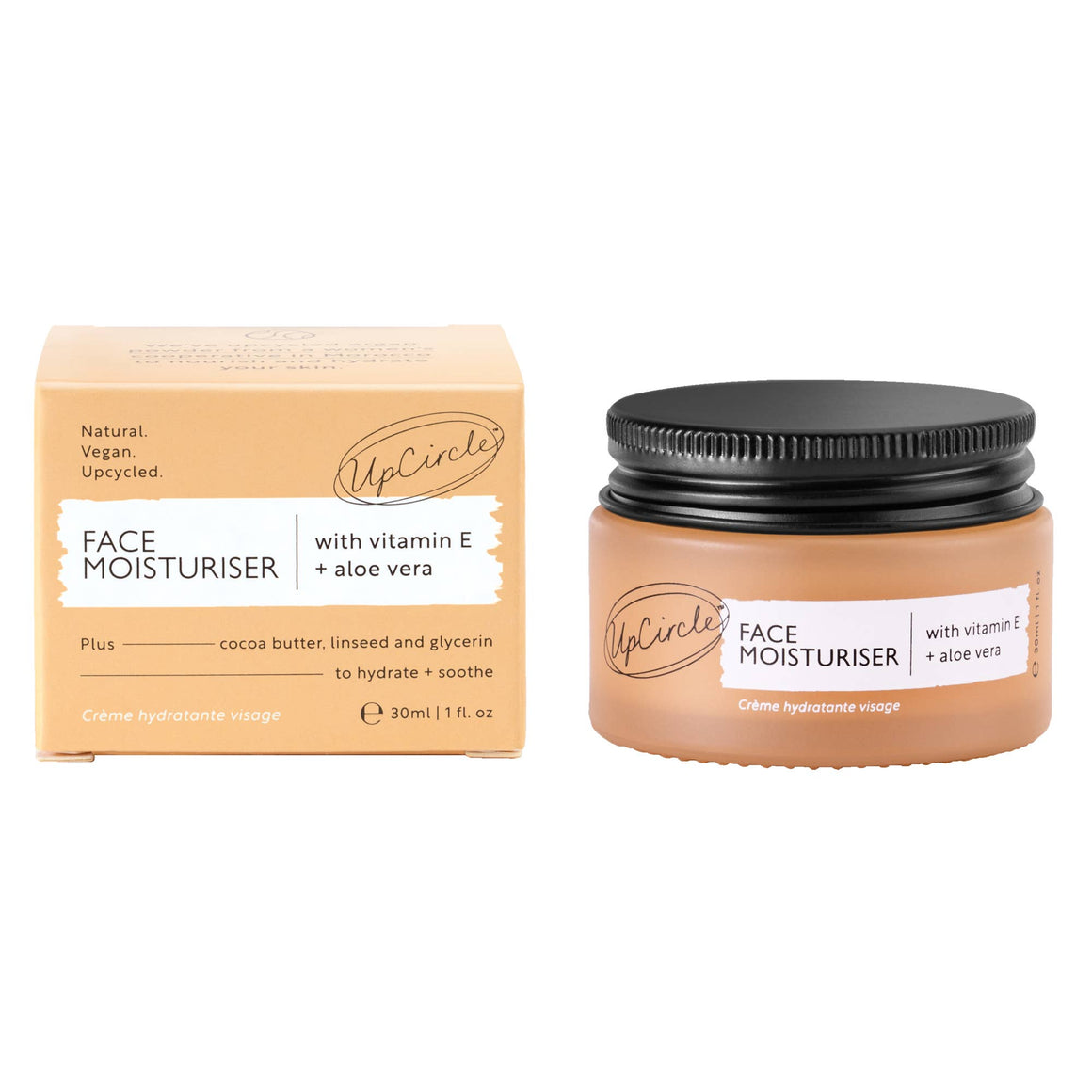 ECO FACE MOISTURISER WITH VITAMIN E + ALOE VERA - TRAVEL SIZE