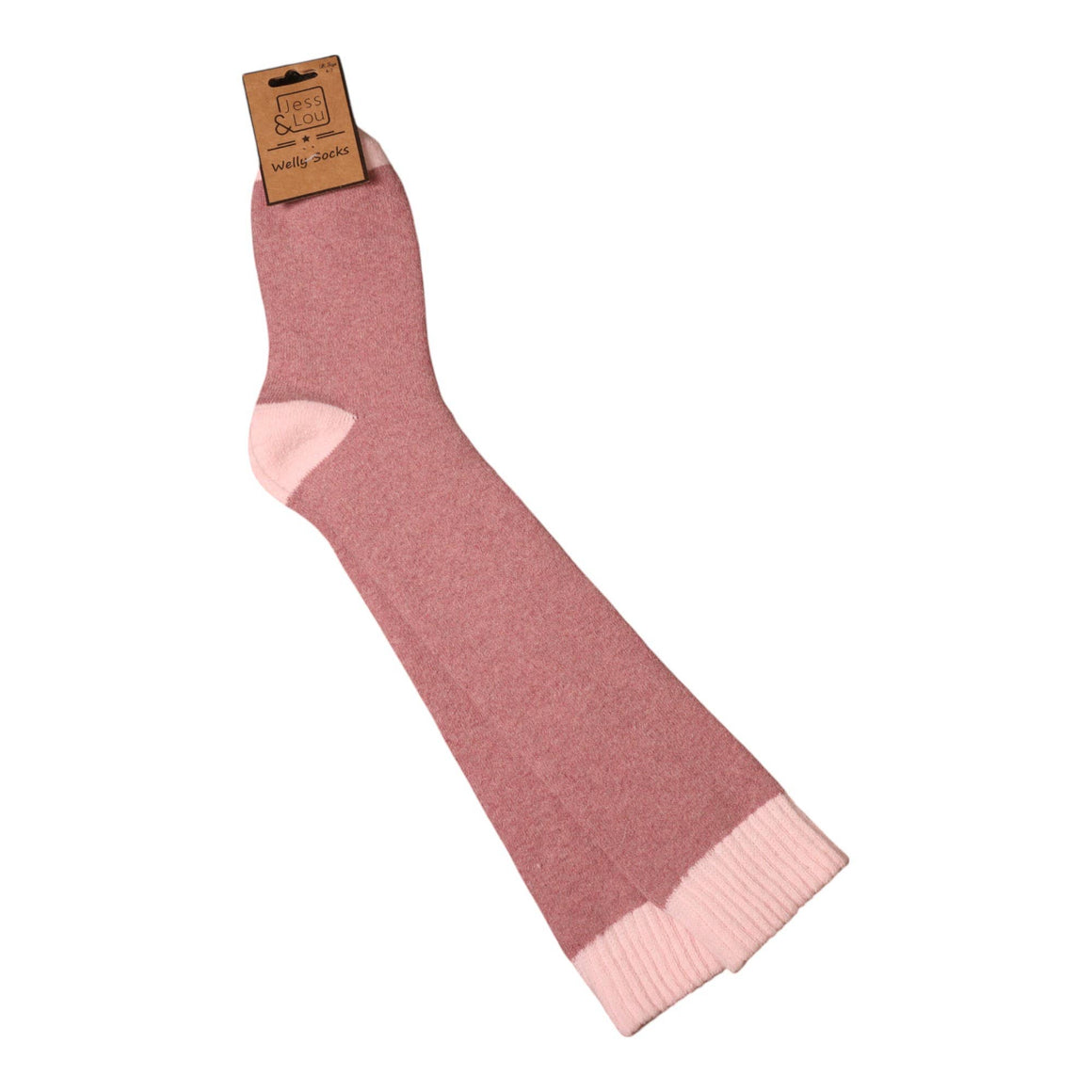 Pink Super Cosy Knee High Socks SL751 - Feather & Twigs