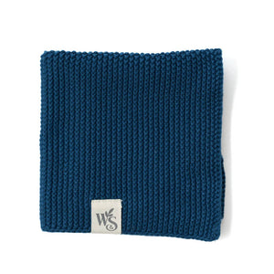 DISH CLOTHS - 100% ORGANIC COTTON - OCEAN BLUE & PEACH