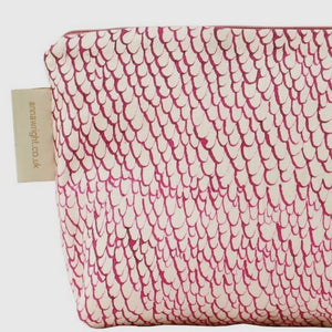 ANNA WRIGHT - “THE KNITTING CIRCLE”COSMETIC OR MAKE UP BAGS