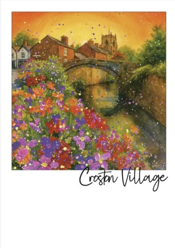 CROSTON VILLAGE POSTCARDS BY EMILY WARD