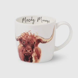 BONE CHINA MUGS BY ANNA WRIGHT - VARIOUS DESIGNS WITH MESSAGES