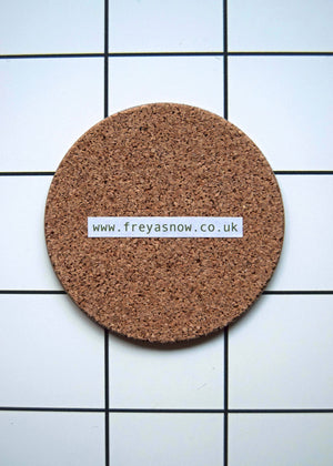 ROUND CHICKEN COASTERS BY FREYA SNOW