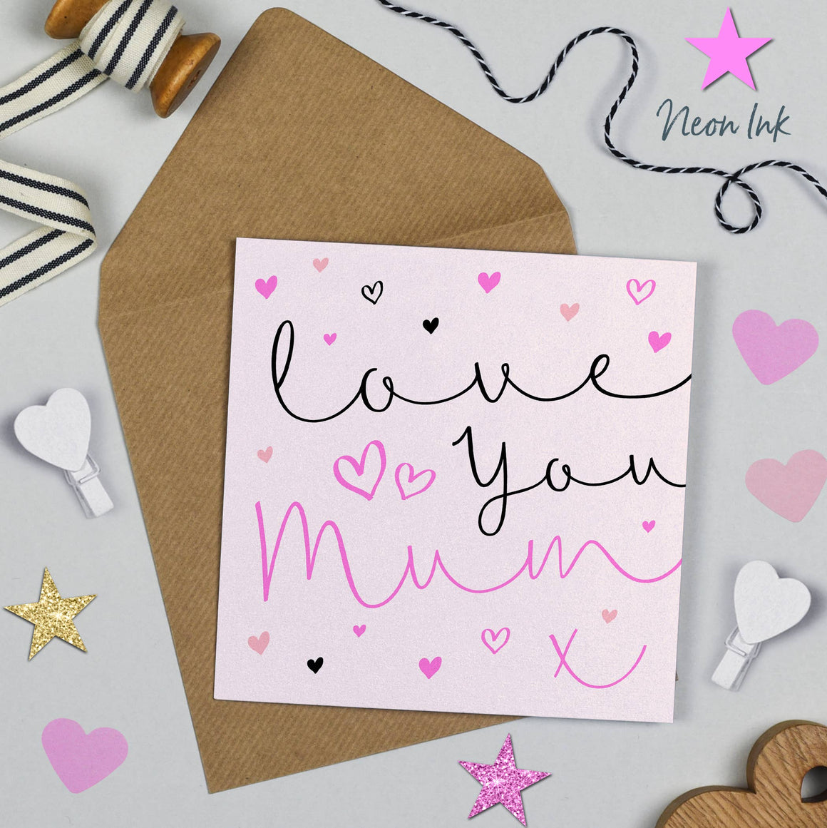 Starlight Love You Mum Neon