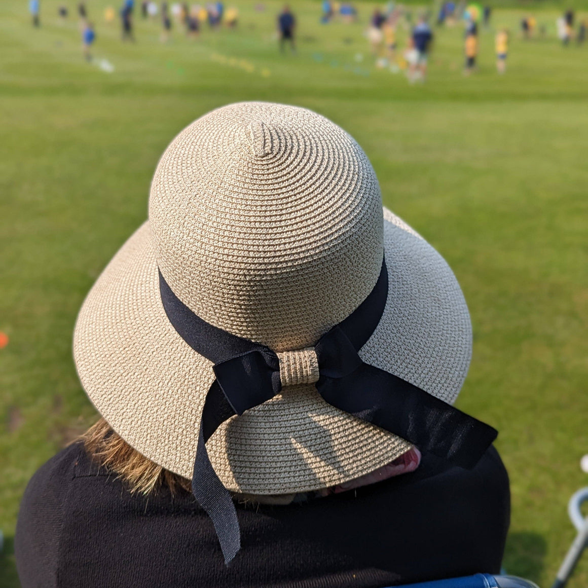 Bow Foldable Sun Hat in Bag (57cm) - Feather & Twigs