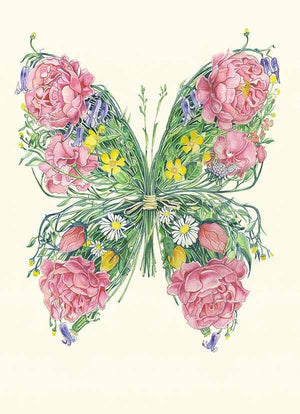 BUTTERFLY GREETINGS CARD
