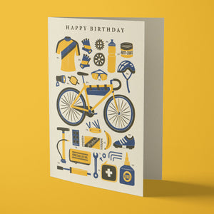 CYCLING KIT - CYCLING KIT - OUTDOOR BIKE VINTAGE STYLE BIRTHDAY CARD