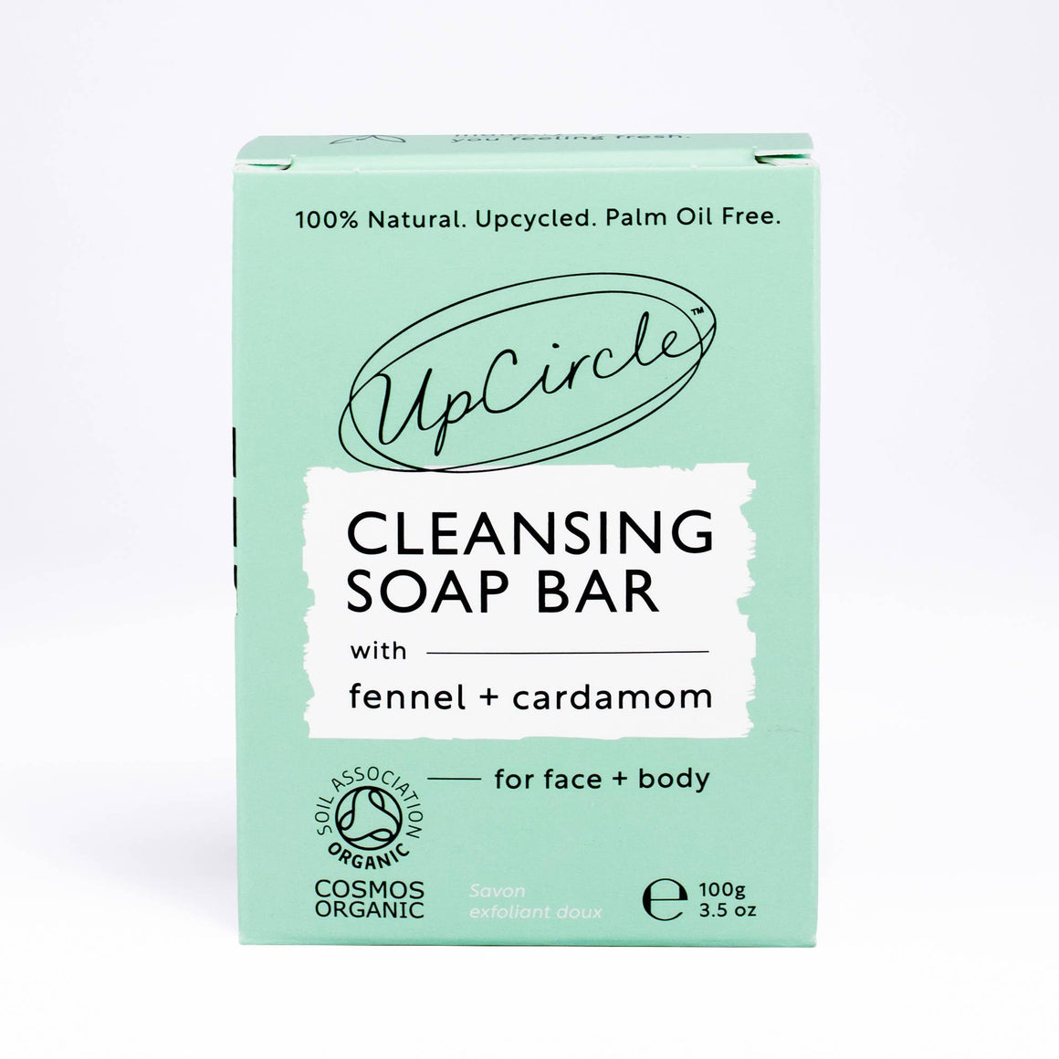 VEGAN FENNEL & CARDAMOM NATURAL CLEANSING SOAP BAR
